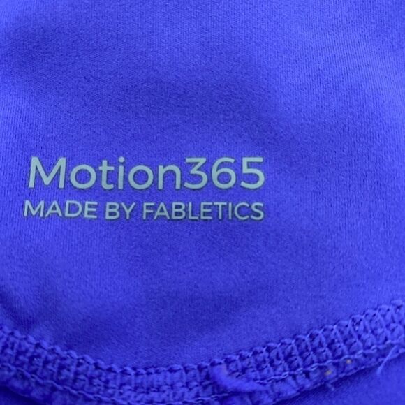 Fabletics womans sheer side panel pocket active wear leggings xs - Picture 5 of 5